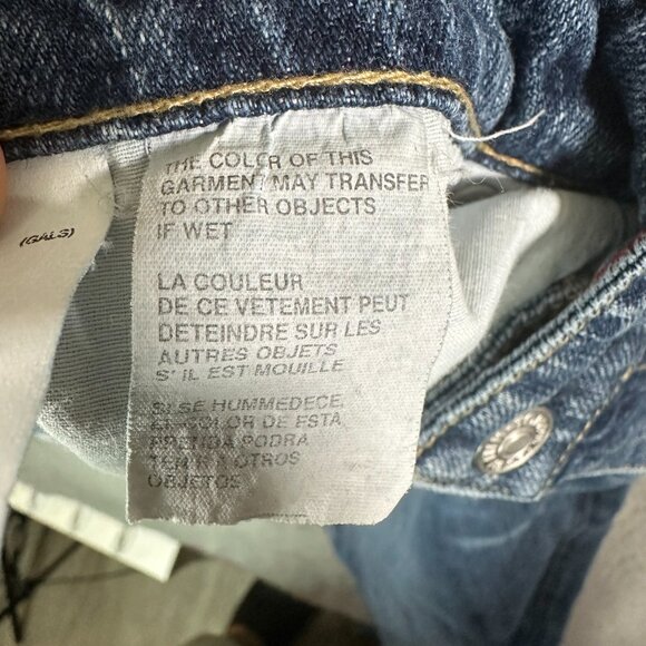 Tommy Hilfiger Denim Womens jeans Size 31 Straight Leg Dark Blue Jeans 10 - Picture 13 of 14